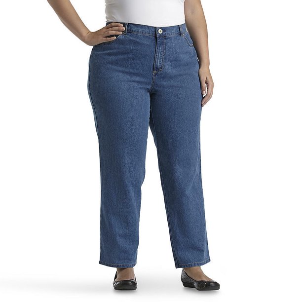 Basic Editions Women S Plus Classic Jean Tapered Leg 24w Average Walmart Com Basic Editions Women S Plus Classic Jean Tapered Leg 24w Average Walmart Com