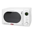thumbnail image 1 of Nostalgia - Horno de microondas compacto retro - 0.7 Cu. 700 vatios con visualización digital LED - Bloqueo para niños - Interior fácil de limpiar - Blanco, 1 of 5