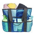 thumbnail image 2 of Bolsa de playa de arena azul bolsa de almacenamiento de playa de arena de red de malla de lavado de aguas termales para aguas termales de playa de arena Fugacal Otros, 2 of 8