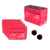Seattle Gummy Co. Mocca Shots Caffeine Gummies, Dietary Supplement, Dark Chocolate Raspberry, 4 Pack