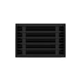 thumbnail image 2 of BUILDMART - 14x10 Modern AC Vent Cover - Decorative Black Aluminum Air Vent - Standard Linear Slot Diffuser - Heating and Cooling Register Grille for Ceiling, Walls & Floors - Texas Buildmart, 2 of 8