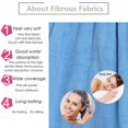 thumbnail image 2 of WALFRONT Women's Bath Wrap Set, Adjustable Bathing Bathrobe and Hair Drying Cap Spa Strapless Shower Towel Kits, 35.4 inch/90cm Length, Spa Towel,Wrap Towel, 2 of 6