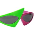 thumbnail image 4 of 2x Fiesta de gafas de gafas de gafas de la fiesta de la novedad Disfraz de la de los animales en forma de donut - Vista posterior de las gafas Sunnimix Disfraces de gafas de sol de novedad, 4 of 7