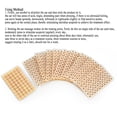 thumbnail image 1 of Yinhing Ear Press Seeds,600Pcs Desechable Ear Press Seeds Acupuntura Vaccaria Plaster Bean Acupoint Massage Multi-Condition Ear Seed Acupressure Kit Tool EOTVIA No, 1 of 6
