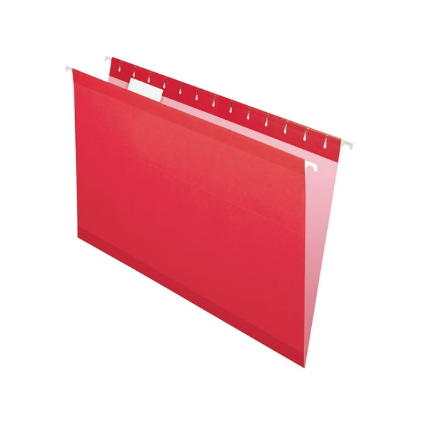 Fólder Colgante Pendaflex Tamaño Oficio Color Rojo 4153 1/5 RED c/25pz