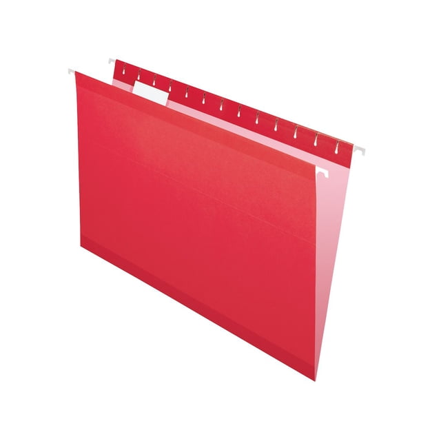 Fólder Colgante Pendaflex Tamaño Oficio Color Rojo 4153 1/5 RED c/25pz