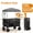 Black, variant on Olurrisa Folding Wagon Cart with Removable Canopy & All-Terrain Wheels, Heavy Duty Utility Wagon for Camping Beach Sports Grocery, 520LBS Capacity, Purple