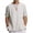 White, variant on Palato Mens T Shirts,Men's Summer New Pure Cotton And Hemp Top Comfortable Fashion Blouse Top