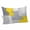 Yellow, variant on Red Grey Pillow Covers 12"x20", Abstract Geometric Color Block Oil Painting Soft Brushed Microfiber Breathable Throw Pillow Covers, Decorative Pillowcase with Zipper for Couch Sofa Bedroom