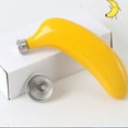 thumbnail image 7 of Stainless Steel Banana Shaped Flask Portable Leakproof Liquor Container Travel Flask, 7 of 7