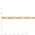thumbnail image 2 of Finest Gold 10K Yellow Gold 6.25 mm Semi-Solid 20 in. Figaro Chain, 2 of 6