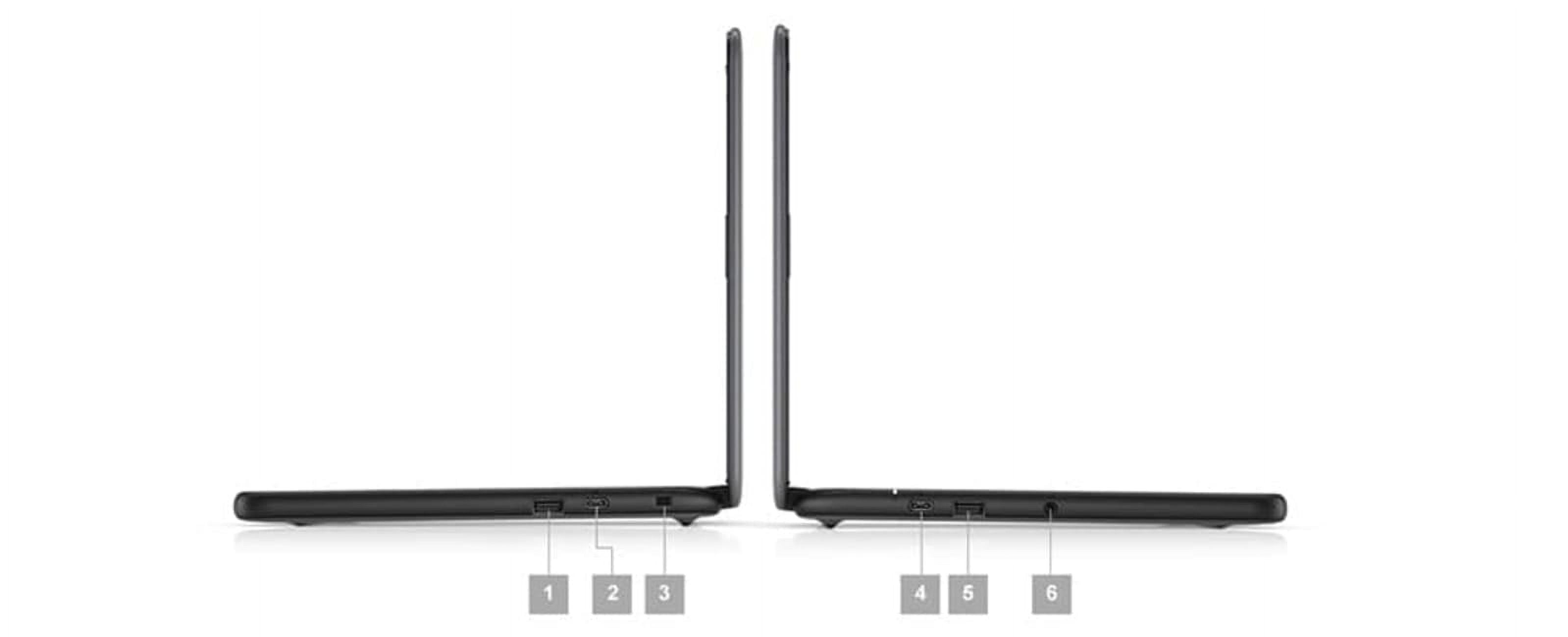 Open Box Dell Chromebook 3100 Laptop | 11.6" 1366x768 HD | Celeron - N4000 - 16GB SSD Hard Drive - 4GB RAM | 2 cores @ 2.6 GHz Chrome OS Black