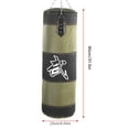 thumbnail image 3 of Empty Training Boxing Sandbag, Oxford Cloth Material, Shock Absorbing Punching Bag, Kickboxing Sand Bag with Metal Chain, for Hand and Foot Technique Development, 3 of 8