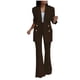 thumbnail image 2 of Puntoco Pantalones De Traje Sólidos De Manga Larga Para Mujer Conjuntos De Traje De Negocios Elegantes Informales Liquidación Puntoco Puntoco-3837, 2 of 9