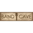 thumbnail image 3 of Rader, Lauren 18x8 Black Modern Framed Museum Art Print Titled - Band Cave, 3 of 5