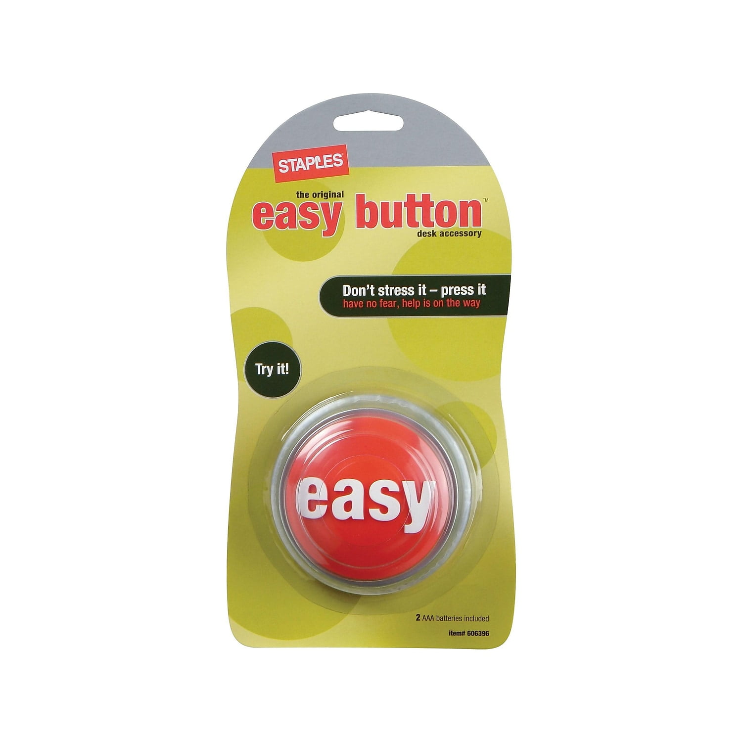 Staples Easy Button 606396