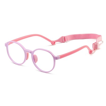 Children Boys Girls Eye Protection Portable Online Classes Comfortable Eyeglasses Ultra Light Frame Kids Glasses Anti-blue Light 6