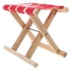 thumbnail image 5 of Banco plegable para pesca de jardín, taburete plegable multiusos para pesca, taburete compacto y plegable, banco de madera., 5 of 6