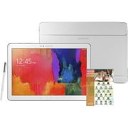 Samsung Galaxy Note PRO with WiFi 12.2" Touchscreen Tablet PC Featuring Android 4.4 (KitKat) Operating System with S-Pen, Book Cover and Home App Suite Deluxe, White
