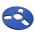 thumbnail image 1 of Pro Empty Reel, 1/4 7 Inch 4 Color Selection Aluminum Alloy Reel Tape, 3 Hole Opening Machine Part Tape Takeup Reel for, 1 of 8