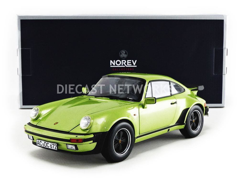 1978 Porsche 911 930 turbo silvergreen metallic 1:18 Norev 187577 