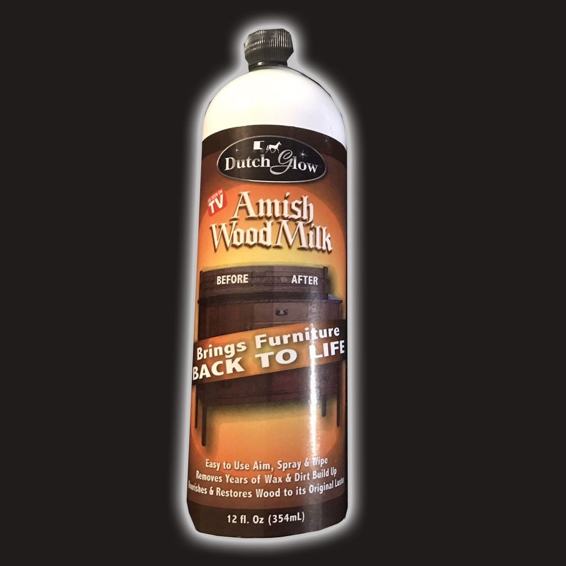SAS Dutch Glow Amish Wood Milk, 12-Ounce