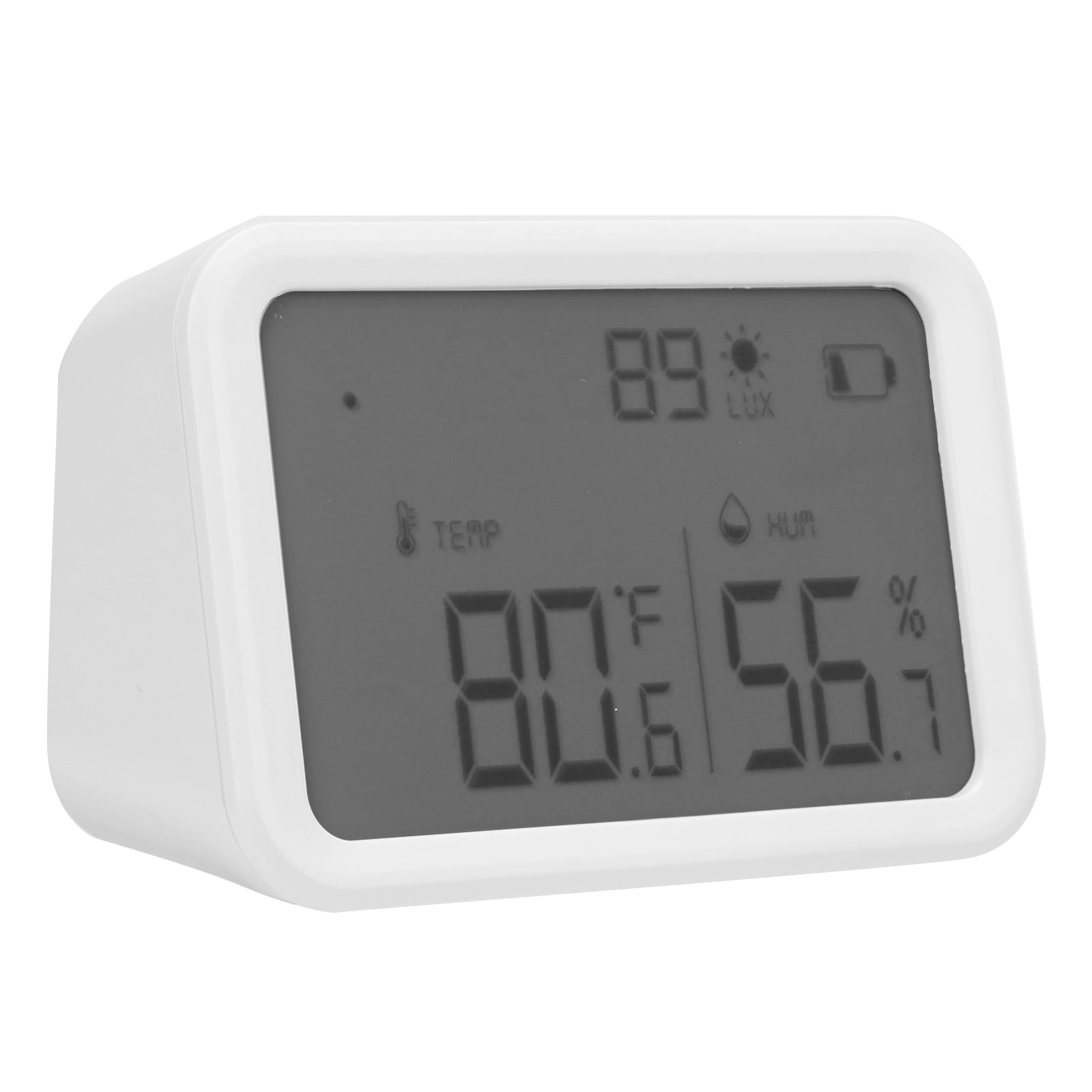 Slatcetga Temperature and Humidity Sensor for TUYA with Intelligent Switch LCD Panel Household 1.5V