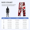 thumbnail image 4 of Rateoe Buffalo Plaid Love And Gnome Pattern Men’s Ultra-Soft Comfy Pajama Lounge Pants Sleepwear,Comfortable Lounge Wear,lightweight Pajamas, Casual Home Wear-Large, 4 of 6