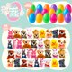 thumbnail image 3 of Huevos de Pascua rellenos con juguetes de animales de peluche JOYIN, 36 unidades para niños, 3 of 9