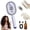 Blue, variant on Electric Spray Air Cushion Massage Comb, 2026 Electric Spray Massage Comb, Rechargeable & Detangling, Essential Oil Mist Anti-Static Aromatherapy HairCare Comb for Girls Women (Blue)