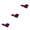 thumbnail image 1 of kurtrusly 1/2/3 Polyester Chenille Rug Carpet With Soft Texture Good Stepping Feeling And Strong Grip Prompt Deep Purple 50*80+50*50 3PCS, 1 of 6