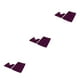 thumbnail image 4 of Inteprter Alfombra de textura con parte inferior antideslizante, lavable a máquina y sin daños en el suelo, absorbente, morado oscuro, Type1 NO1, 4 of 6
