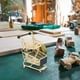 thumbnail image 3 of Mini carrito de compras de juguete para niños | Juguete de supermercado de juguete con bloques de madera giratorios de 360 grados | Juguete educativo de rol para niños pequeños, 3 of 4
