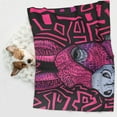 thumbnail image 3 of JUNZAN Waterproof Pet Blanket Dog Blankets, ink Donkey Pop Art Pattern Printing Super Soft Warm,Urine Proof Washable Pet Blanket, 3 of 5