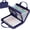 Blue, variant on Fireproof Accordion File Organizer with Handle, 13 Pocket Expanding File Folder with Zipper & Labels, File Folder with 3 Ring Binder, Multi Pockets Paper Organizer Folder for Letter A4 Files