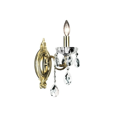

1 Light Wall Sconce with Antique Brass finish