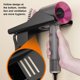 thumbnail image 3 of Yuarrent Secador de pelo para inodoro sin perforaciones, estante para colgar en la pared, secador de pelo para baño, soporte de almacenamiento, estante Juegos de accesorios de baño Yuarrent HA019685-00, 3 of 6