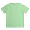 thumbnail image 4 of HOMADLES Girls Short Sleeve T Shirts, Crewneck Lightweight Loose Fit Short Sleeve Shirt Summer Stretch Tops Plus Size Work Shirt Green 5-6 T, 4 of 6