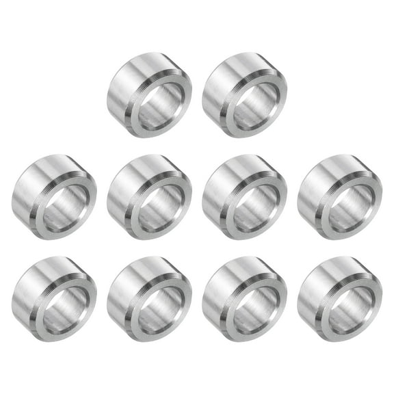 10 Packs Stainless Steel Spacer 5/16" Bore x 5/8" OD x 3/16" Length