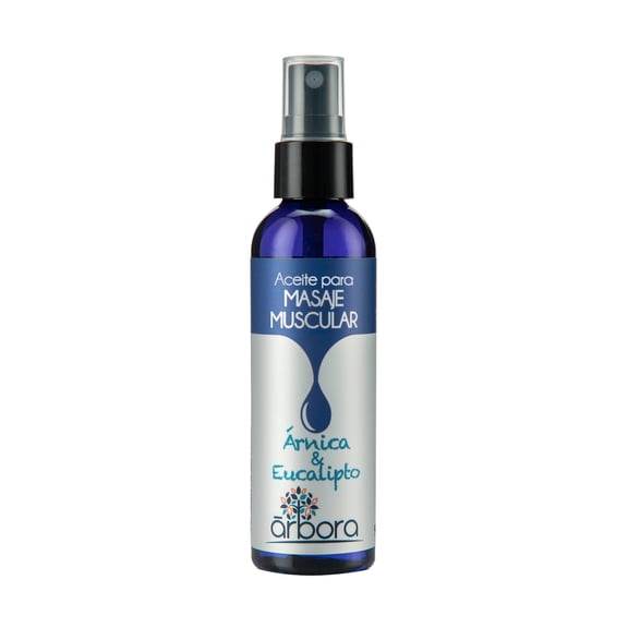 Aceite Masaje Muscular ARBORA Árnica + Eucalipto para Dolor Muscular