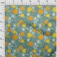 thumbnail image 3 of oneOone Viscose Jersey Yellow Fabric Kids Floral Sewing Fabric By The Yard Printed Diy Clothing Sewing Supplies 60 Inch Wide, 3 of 4