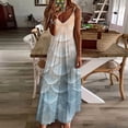 thumbnail image 3 of Mermaid Fish Scales Design Sleeveless Dress Woman Fashion Long Dresses Women's Summer Suit Dress 2025, 3 of 7
