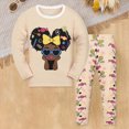 thumbnail image 2 of Toddler Boy Clothes Pajamas Dino Cartoon Pj'S Long Sleeve Sweatshirt Pants Sleepwear Set Outfits 2-Piece Homewear Sets, 2 of 4