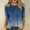 Dark Blue, variant on SOOMLON 3/4 Sleeve Shirts for Women Plus Size Tunic Cotton Tops Casual Round Neck Shirts Cute Floral Print T Shirts 2025 Trendy Spring Summer Ladies Tops Loose Fit Y2k Basic Outfits Pullover Blue XL