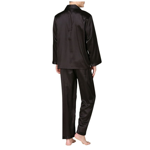 Men Pajama Set Long Sleeve Solid Color Men Pyjama Suit Nightwear Collar  Sleepwear (Color : C, Size : XXL Code) : : Clothing, Shoes &  Accessories