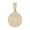 Gold Aries, variant on Men's Women's Stainless Steel Full Simulated Diamond CZ Charm 12 Zodiac Sign Necklace Astrology Amulet Pendant Collar Chains Gold Leo