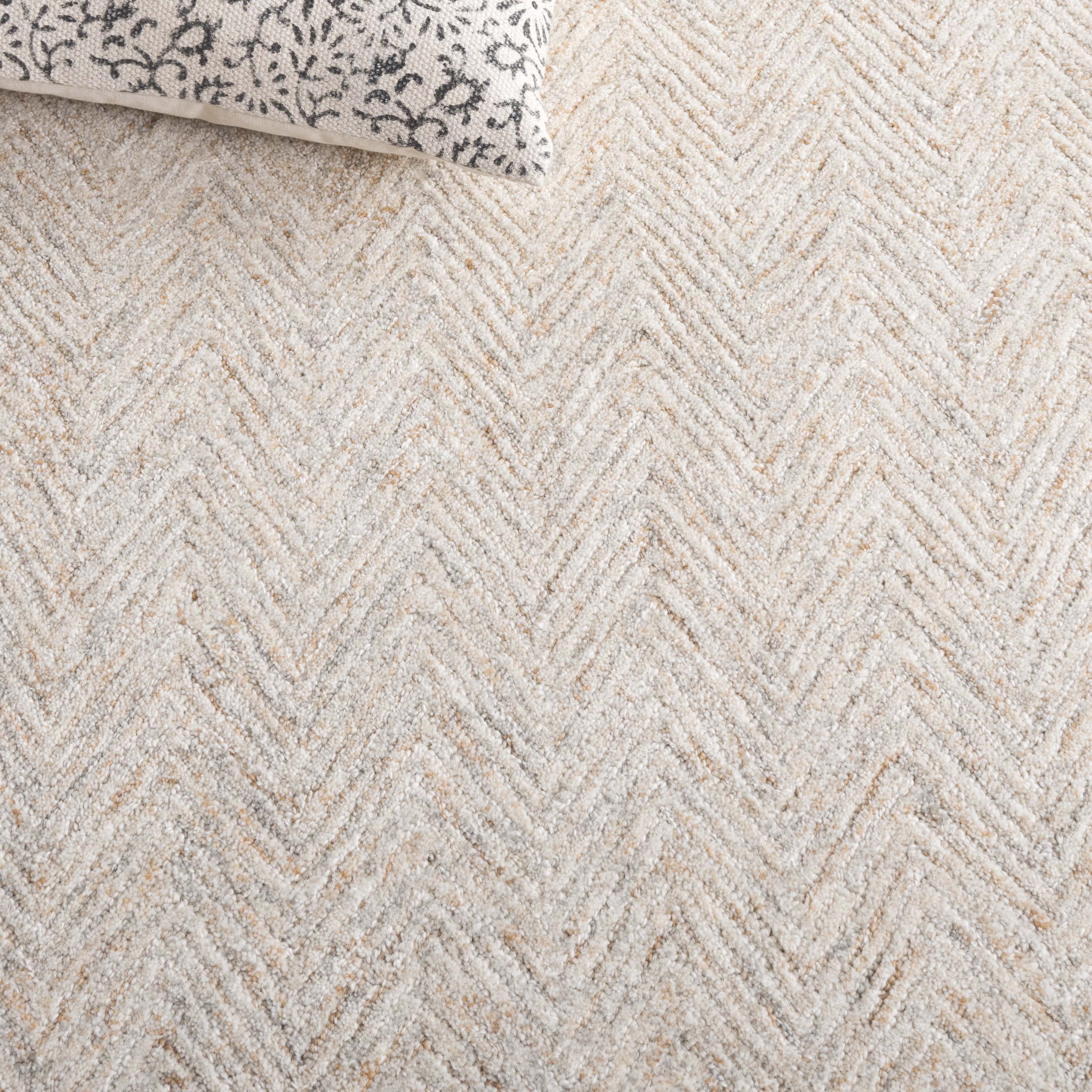 SAFAVIEH Pine Maria Geometric Area Rug, Rust/Light Gray, 5' x 8'