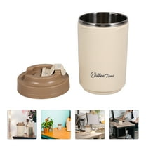 AURARMLET Stainless Steel Bottle 480ml Thermal Insulated Coffee Color Leak- Travel Sports Bottle