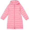thumbnail image 2 of Essentials Toddler Girls' Long Lightweight Hooded Puffer Jacket, Bright Pink, 3T, 2 of 2