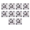 thumbnail image 1 of TOPINCN 10Pcs Papier Peint Auto-Adhésif 3 Dimensions Autocollant Mural Imperméable Décoration de la Maison, 1 of 8